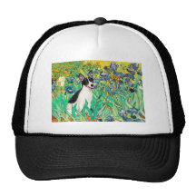Rat terrier - iris casquette de camionneur