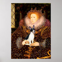 Rat Terrier - Queen Print