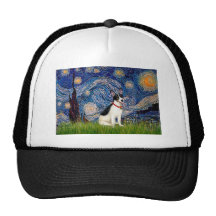 Rat Terrier - Starry Night Hats