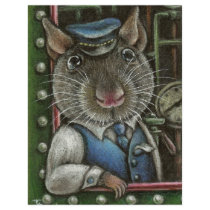 Rat the engine driver full color flyer