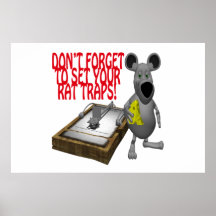 Rat Traps Print