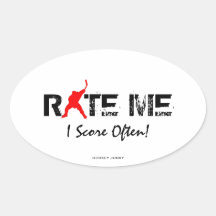 RATE ME STICKERS
