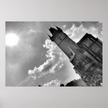 Rathaus in Prag Plakatdruck