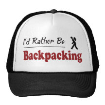 Rather Be Backpacking Trucker Hat