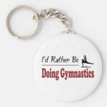 Rather Be Doing Gymnastics Key Chains