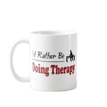 Rather Be Doing Therapy Mug
