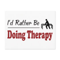 Rather Be Doing Therapy Post Cards