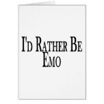 Rather Be Emo Cards