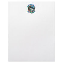 Rather be fishing customized letterhead