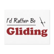 Rather Be Gliding Postcard