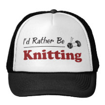 Rather Be Knitting Mesh Hat
