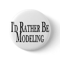 Rather Be Modelling Pinback Buttons