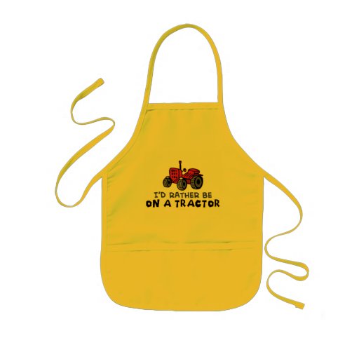 Rather Be On A Tractor Aprons