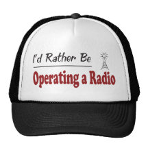 Rather Be Operating a Radio Trucker Hats