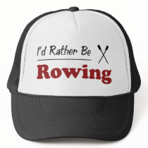 Rather Be Rowing Mesh Hat