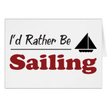 Rather Be Sailing Cards