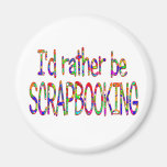 Rather be Scrapbooking Fridge Magnets