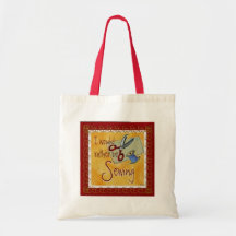 Rather be Sewing Canvas Bags
