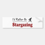 Rather Be Stargazing Bumper Sticker