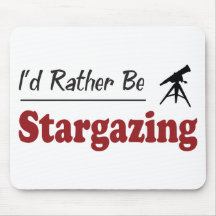 Rather Be Stargazing Mouse Mat