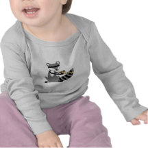 Raton laveur jouant la trompette t-shirts