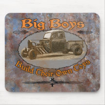 Ratrod Truck Rusty Metal Mousepad