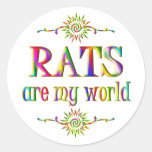 RATS are my world Sticker