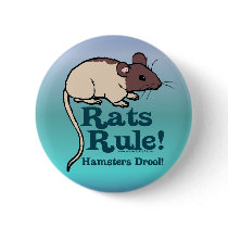 Rats Rule! Pinback Buttons
