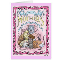 Rattie Mom Mother's Day card