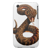 Rattle Snake iPhone 3 Cases