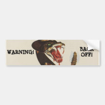 Rattlesnake Bumper Sticker