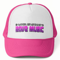 Rave Music Trucker Hat