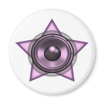 RAVE SUB BASS ELECTRO BEAT MUSIC TECHNO DUB DJ FRIDGE MAGNETS