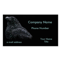Raven Business Card Template