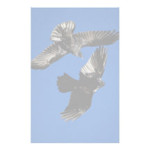 raven dance stationery paper