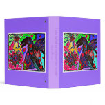 Raven Fantasy Art famous quote binder