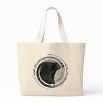 Raven Glamour Shot Tote Bag