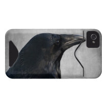 Raven Glamour Shot Iphone 4 Id Case
