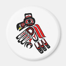 raven haida 2009 fridge magnet