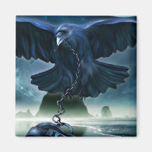 Raven Love Magnet
