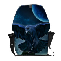 Raven Love Rickshaw Messenger Bag