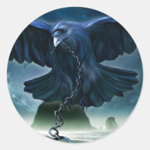 Raven Love Sticker