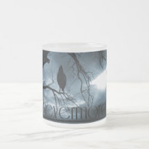 Raven - plus jamais rayons de soleil et bleu d'arb mug à café