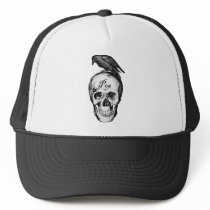 Raven Poe Cap Trucker Hat