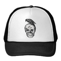 Raven Poe Cap Trucker Hat