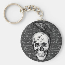Raven Poe Keychain