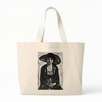Raven Stare Canvas Bag