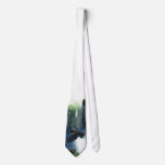 RAVEN & WATER FALL Nature Gifts Custom Ties