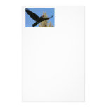 Raven with Bison Personalized Stationery