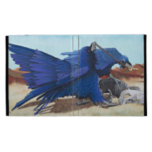 Raven with Gold Treasure iPad Case